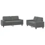 Juego de sofás 2 piezas tela gris oscuro de , Sofás - Ref: Foro24-3201883, Precio: 492,72 €, Descuento: %