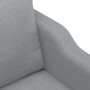 Juego de sofás con cojines 3 piezas tela gris claro de , Sofás - Ref: Foro24-3201770, Precio: 592,67 €, Descuento: %