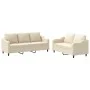 Zweiteiliges Sofaset mit cremefarbenen Kissen. von , Sofas - Ref: Foro24-3201836, Preis: 508,78 €, Rabatt: %