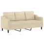 Zweiteiliges Sofaset mit cremefarbenen Kissen. von , Sofas - Ref: Foro24-3201836, Preis: 508,78 €, Rabatt: %