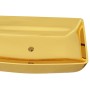 Lavabo 71x38x13,5 cm cerámica dorado de vidaXL, Lavabos - Ref: Foro24-143480, Precio: 133,92 €, Descuento: %