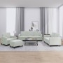 Juego de sofás 4 piezas terciopelo gris claro de , Sofás - Ref: Foro24-3201944, Precio: 598,16 €, Descuento: %