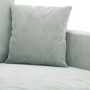 Sofá de 3 plazas terciopelo gris claro 180 cm de , Sofás - Ref: Foro24-359313, Precio: 240,71 €, Descuento: %