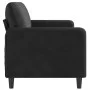 Sofá de 3 plazas terciopelo negro 180 cm de , Sofás - Ref: Foro24-359457, Precio: 254,77 €, Descuento: %