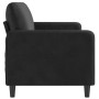 Sofá de 3 plazas terciopelo negro 180 cm de , Sofás - Ref: Foro24-359457, Precio: 257,69 €, Descuento: %
