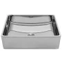 Lavabo 41x30x12 cm cerámica plateado de vidaXL, Lavabos - Ref: Foro24-143495, Precio: 65,56 €, Descuento: %