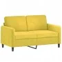 Juego de sofás 3 piezas terciopelo amarillo de , Sofás - Ref: Foro24-3201990, Precio: 480,68 €, Descuento: %