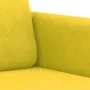 Juego de sofás 3 piezas terciopelo amarillo de , Sofás - Ref: Foro24-3201990, Precio: 480,68 €, Descuento: %