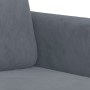 Juego de sofás con cojines 2 piezas terciopelo gris oscuro de , Sofás - Ref: Foro24-3202035, Precio: 481,36 €, Descuento: %