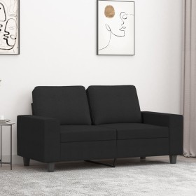 Sofá de 2 plazas de tela negro 120 cm de , Sofás - Ref: Foro24-359387, Precio: 240,15 €, Descuento: %