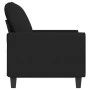 Sofá de 2 plazas de tela negro 120 cm de , Sofás - Ref: Foro24-359387, Precio: 228,05 €, Descuento: %