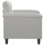 Sillón de tela microfibra gris claro 60 cm de , Sofás - Ref: Foro24-359550, Precio: 198,68 €, Descuento: %