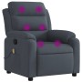 Sillón de masaje reclinable de terciopelo gris oscuro de , Sillones - Ref: Foro24-373512, Precio: 252,78 €, Descuento: %