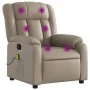 Massage-Sessel, verstellbar, aus Kunstleder in Capuccino-Farbe. von , Sessel - Ref: Foro24-373573, Preis: 226,94 €, Rabatt: %