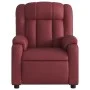 Massage-Sessel, verstellbar, aus Kunstleder in Weinrot. von , Sessel - Ref: Foro24-373571, Preis: 206,69 €, Rabatt: %