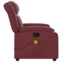 Massage-Sessel, verstellbar, aus Kunstleder in Weinrot. von , Sessel - Ref: Foro24-373571, Preis: 206,69 €, Rabatt: %