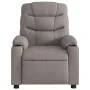 Sillón de masaje reclinable de tela gris taupé de , Sillones - Ref: Foro24-374163, Precio: 245,62 €, Descuento: %