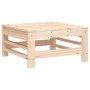 Taburete de jardín madera maciza de pino de , Sofás modulares de exterior - Ref: Foro24-825618, Precio: 51,72 €, Descuento: %