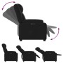 Sillón reclinable eléctrico de cuero sintético negro de , Sillones - Ref: Foro24-3205136, Precio: 250,05 €, Descuento: %