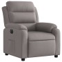 Sillón reclinable eléctrico tela gris taupé de , Sillones - Ref: Foro24-3204964, Precio: 242,98 €, Descuento: %