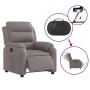 Sillón reclinable eléctrico tela gris taupé de , Sillones - Ref: Foro24-3204964, Precio: 242,98 €, Descuento: %