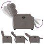 Sillón reclinable eléctrico tela gris taupé de , Sillones - Ref: Foro24-3204964, Precio: 242,98 €, Descuento: %