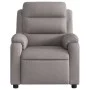 Sillón reclinable eléctrico tela gris taupé de , Sillones - Ref: Foro24-3204964, Precio: 283,95 €, Descuento: %