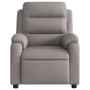 Sillón reclinable eléctrico tela gris taupé de , Sillones - Ref: Foro24-3204964, Precio: 242,98 €, Descuento: %