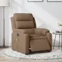 Sillón reclinable de masaje eléctrico tela marrón de , Sillones - Ref: Foro24-3204972, Precio: 307,72 €, Descuento: %