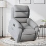 Sillón eléctrico reclinable elevable de tela gris claro de , Sillones - Ref: Foro24-3205004, Precio: 346,57 €, Descuento: %