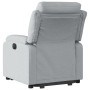 Sillón eléctrico reclinable elevable de tela gris claro de , Sillones - Ref: Foro24-3205004, Precio: 346,57 €, Descuento: %