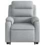Sillón eléctrico reclinable elevable de tela gris claro by , Armchairs - Ref: Foro24-3205004, Price: 378,55 €, Discount: %