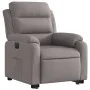 Sillón eléctrico reclinable elevable de tela gris taupe de , Sillones - Ref: Foro24-3205012, Precio: 365,03 €, Descuento: %