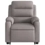 Sillón eléctrico reclinable elevable de tela gris taupe de , Sillones - Ref: Foro24-3205012, Precio: 365,03 €, Descuento: %