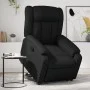 Sillón reclinable elevable cuero artificial negro de , Sillones - Ref: Foro24-3205264, Precio: 306,20 €, Descuento: %