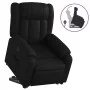 Sillón reclinable elevable cuero artificial negro de , Sillones - Ref: Foro24-3205264, Precio: 306,20 €, Descuento: %