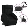 Sillón reclinable elevable cuero artificial negro de , Sillones - Ref: Foro24-3205264, Precio: 306,20 €, Descuento: %