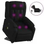 Sillón de masaje elevable eléctrico cuero sintético negro de , Sillones - Ref: Foro24-3205285, Precio: 359,67 €, Descuento: %