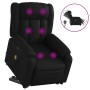 Sillón de masaje elevable eléctrico cuero sintético negro de , Sillones - Ref: Foro24-3205285, Precio: 333,54 €, Descuento: %