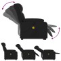 Sillón de masaje elevable eléctrico cuero sintético negro de , Sillones - Ref: Foro24-3205285, Precio: 333,54 €, Descuento: %