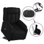 Sillón de masaje elevable eléctrico cuero sintético negro de , Sillones - Ref: Foro24-3205285, Precio: 359,67 €, Descuento: %