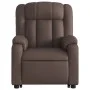Sillón de masaje elevable eléctrico cuero sintético marrón de , Sillones - Ref: Foro24-3205287, Precio: 395,16 €, Descuento: %