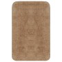 Conjunto de alfombrillas de baño de tela 2 piezas beige de vidaXL, Alfombras y esterillas de baño - Ref: Foro24-133231, Preci...