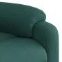 Sillón eléctrico reclinable elevable de tela verde oscuro de , Sillones - Ref: Foro24-3205010, Precio: 370,48 €, Descuento: %