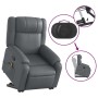 Sillón reclinable de masaje de pie cuero artificial gris de , Sillones - Ref: Foro24-3205160, Precio: 329,31 €, Descuento: %