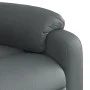 Sillón reclinable de masaje de pie cuero artificial gris de , Sillones - Ref: Foro24-3205160, Precio: 354,68 €, Descuento: %