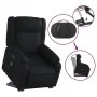 Sillón reclinable de masaje de pie cuero artificial negro de , Sillones - Ref: Foro24-3205157, Precio: 304,91 €, Descuento: %