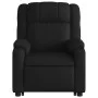 Sillón reclinable de masaje de pie cuero artificial negro de , Sillones - Ref: Foro24-3205157, Precio: 304,91 €, Descuento: %