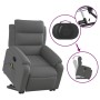 Silla de masaje reclinable de pie de tela gris oscuro de , Sillones - Ref: Foro24-3204993, Precio: 316,68 €, Descuento: %