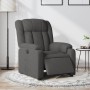 Sillón reclinable eléctrico de tela gris oscuro de , Sillones - Ref: Foro24-3205293, Precio: 258,59 €, Descuento: %